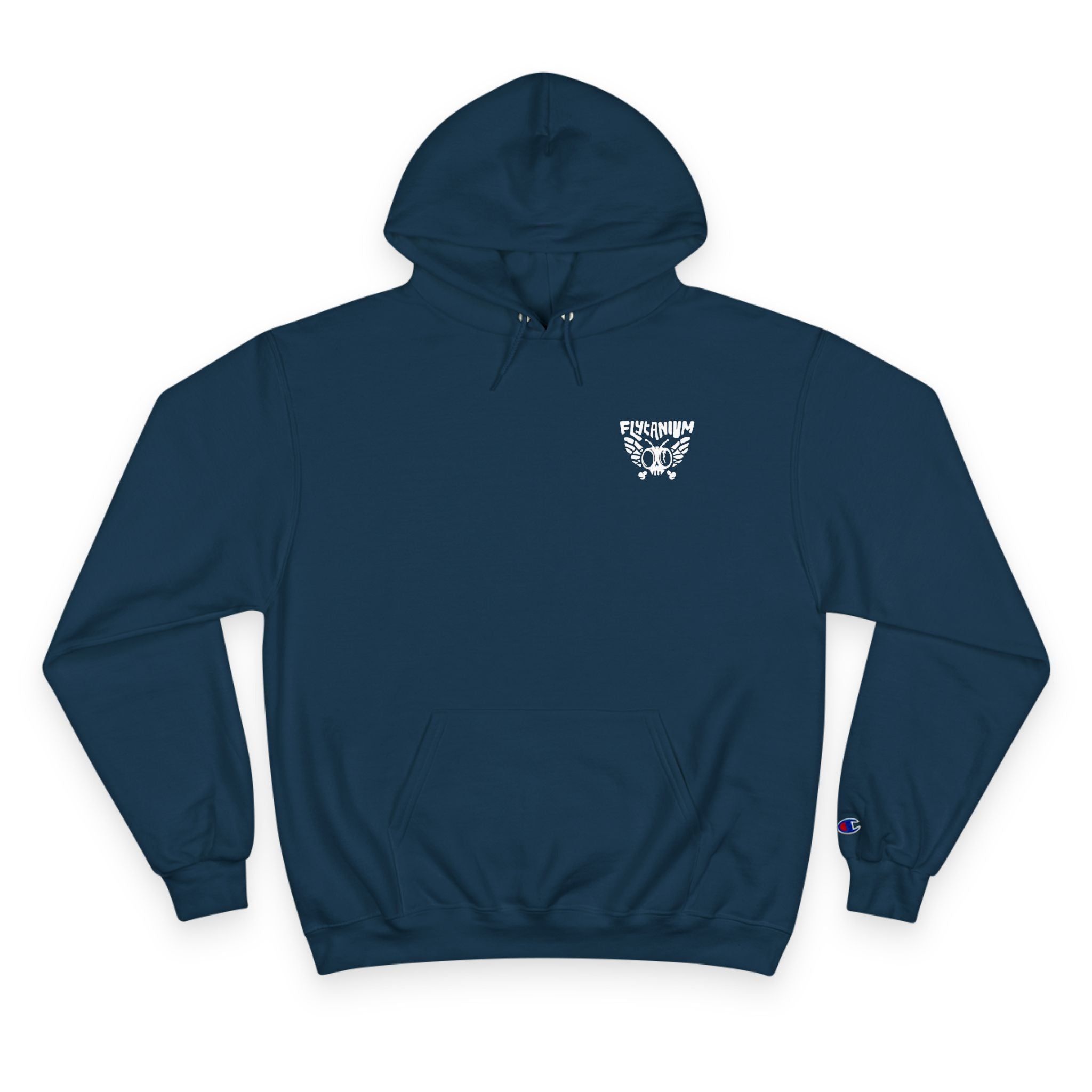 Flytanium - Fly or Die Graphic Hoodie | White