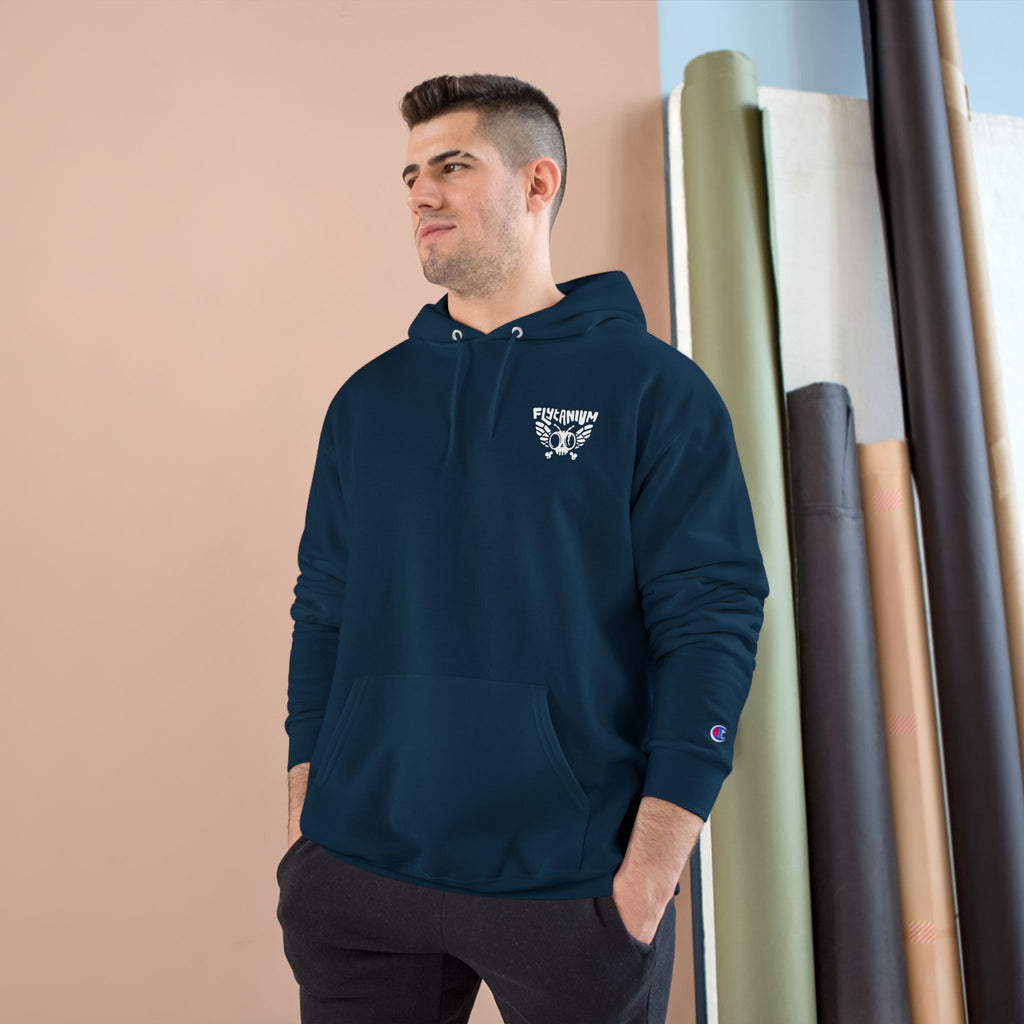 Flytanium - Fly or Die Graphic Hoodie | White