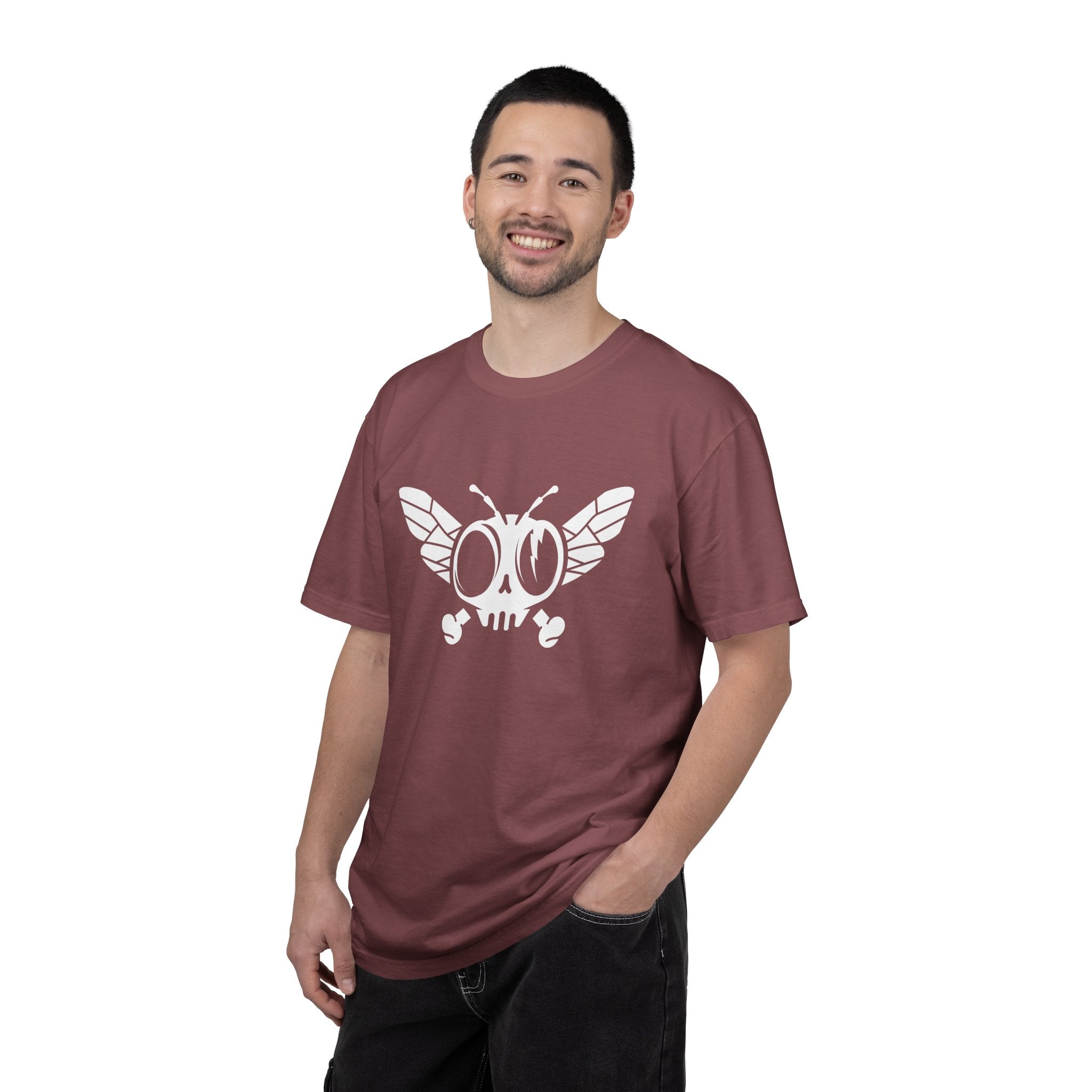 Flytanium - Dead Fly Logo T-shirt | White
