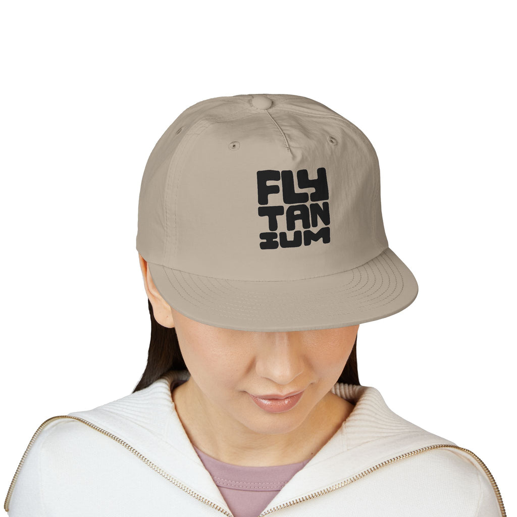 FLY-TAN-IUM - Stacked Logo Surf Cap