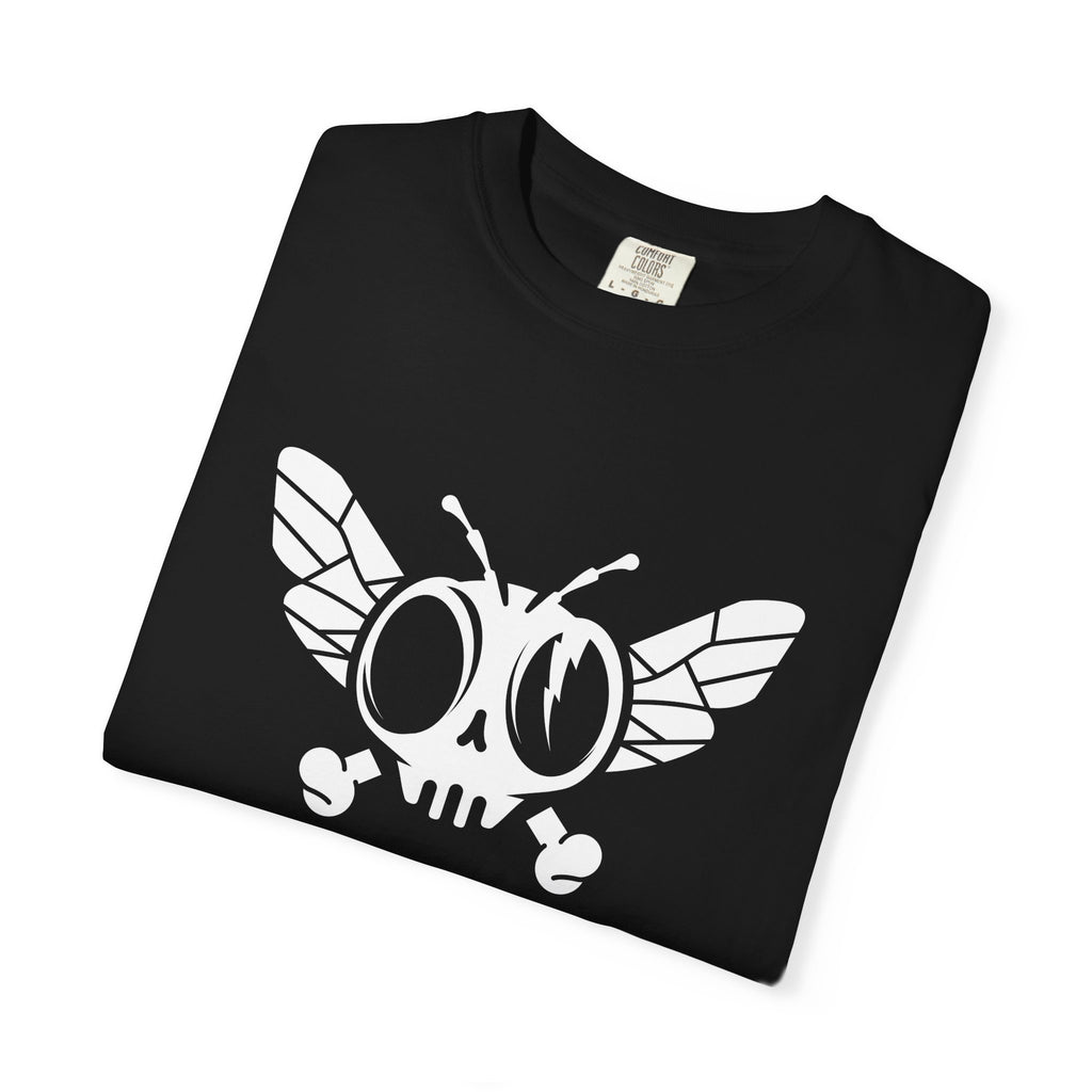 Flytanium - Dead Fly Logo T-shirt | White