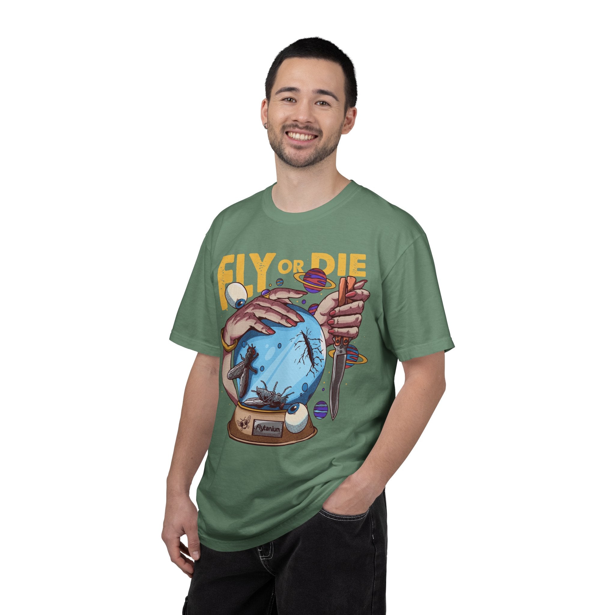 Flytanium - Fly or Die Graphic T-Shirt | Full Color