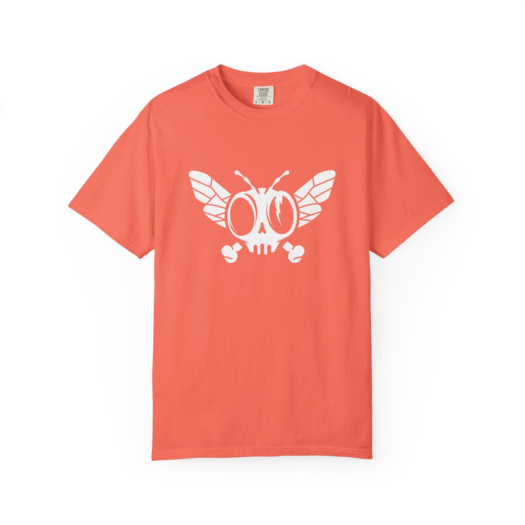 Flytanium - Dead Fly Logo T-shirt | White