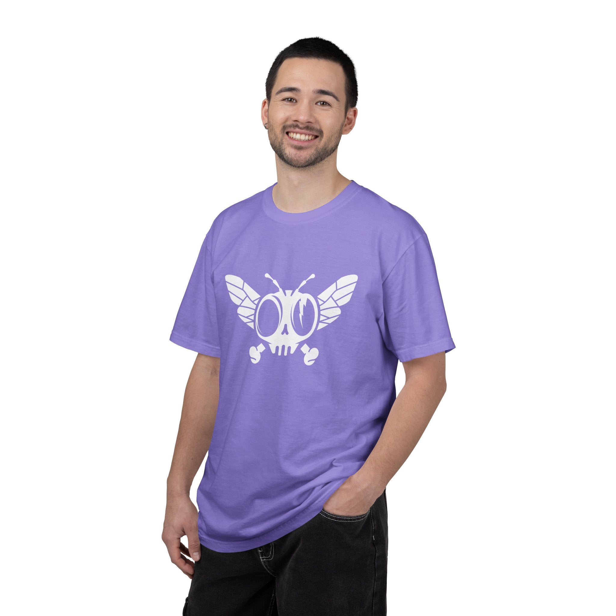 Flytanium - Dead Fly Logo T-shirt | White