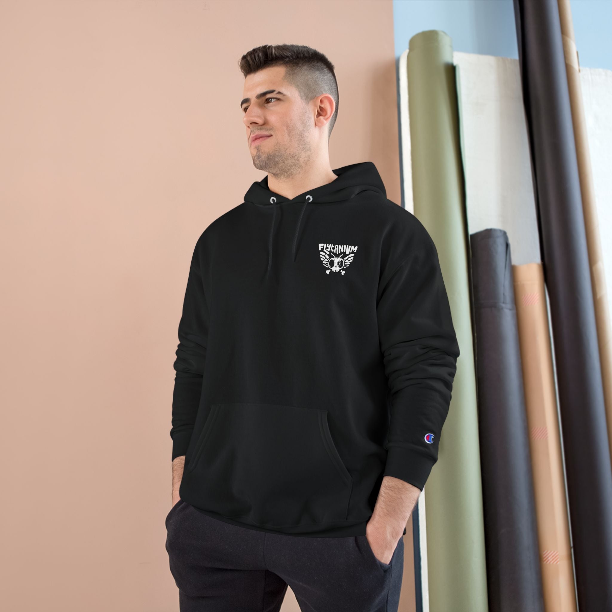 Flytanium - Fly or Die Graphic Hoodie | White