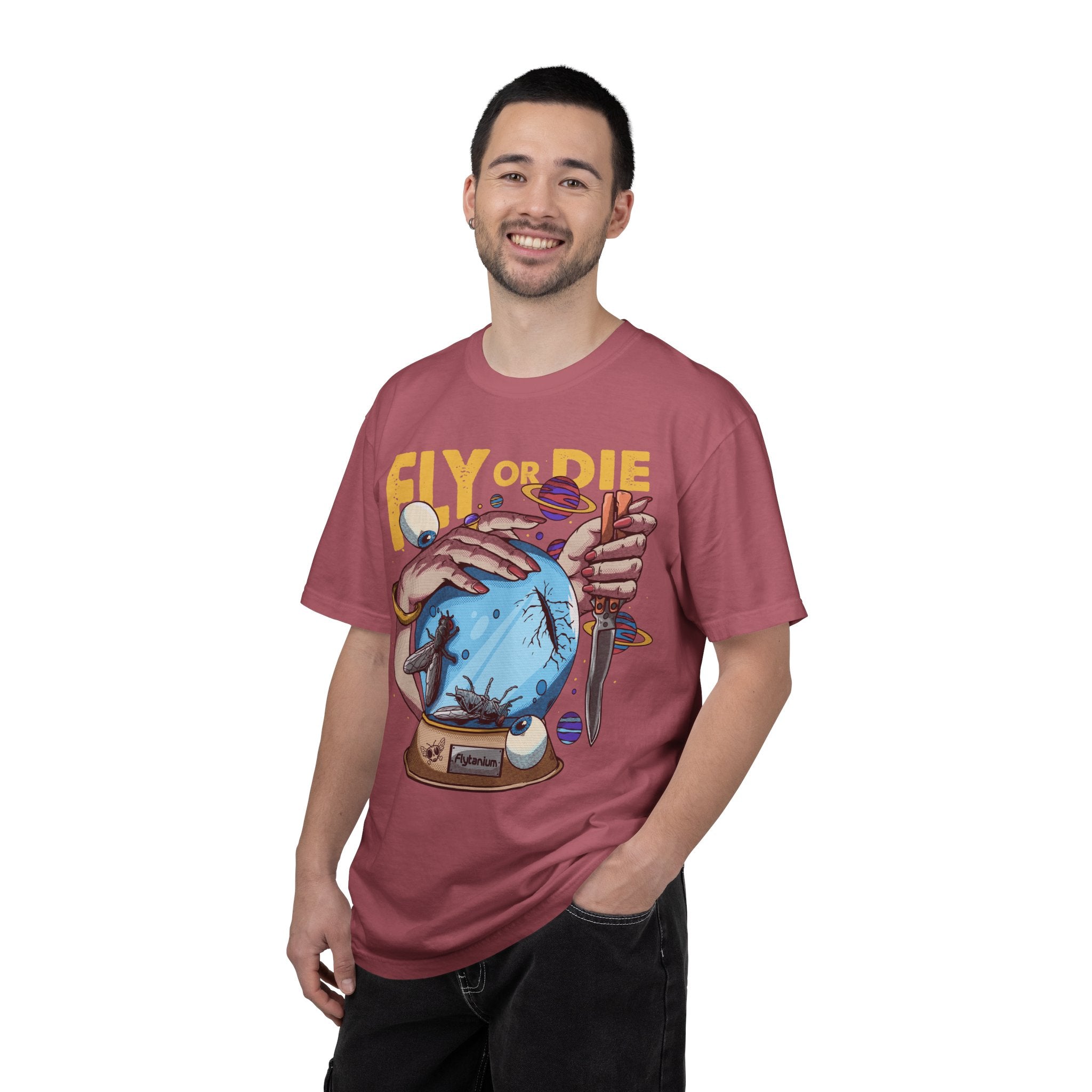 Flytanium - Fly or Die Graphic T-Shirt | Full Color