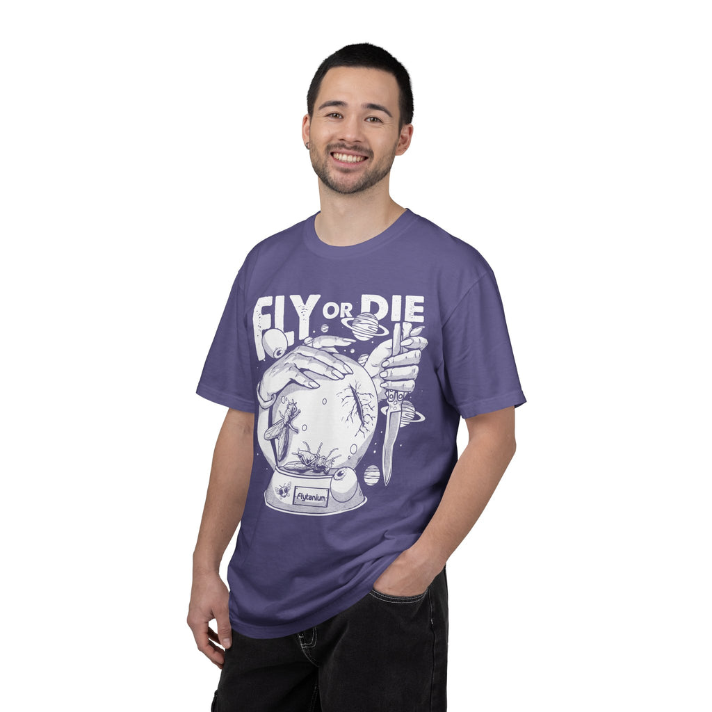 Flytanium - Fly or Die Graphic T-Shirt | White